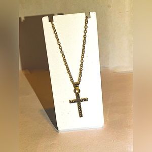 Costume Gold Cross Chain